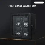 Double Leather Automatic Watch Winder Box - KNG-256 - Image 3
