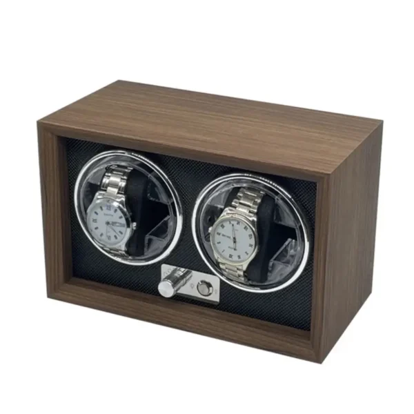 Double Wood Automatic Watch Winder - KNG-222