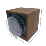 Single Wood Compact Automatic Watch Winder - KNG-134 - Image 4