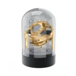 Single Silver Orbit Gyro Automatic Watch Winder - KNG-139 - Image 2