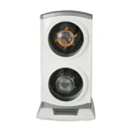 Double PVC Leather Automatic Watch Winder Box - KNG-240 - Image 2