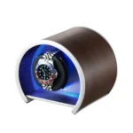 Single Wood Automatic Watch Winder (Silent Motor) - KNG-133