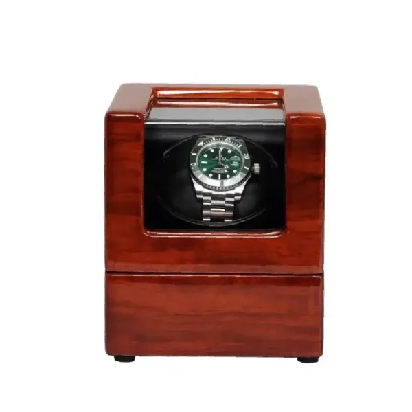 Single Wood Luxury Automatic Watch Winder Box - KNG-137