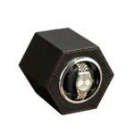 Single Leather Mini Automatic Watch Winder - KNG-132