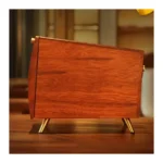 Single Wood Vertical Automatic Watch Winder - KNG-140 - Image 4