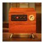 Single Wood Vertical Automatic Watch Winder - KNG-140 - Image 3