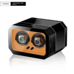Double Wood Automatic Watch Winder Box with LED - KNG-278 - Image 2
