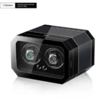 Double Wood Automatic Watch Winder Box with LED - KNG-278 - Image 4