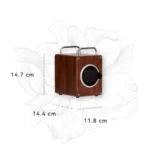 Double Wood Automatic Watch Winder Box - KNG-248 - Image 5