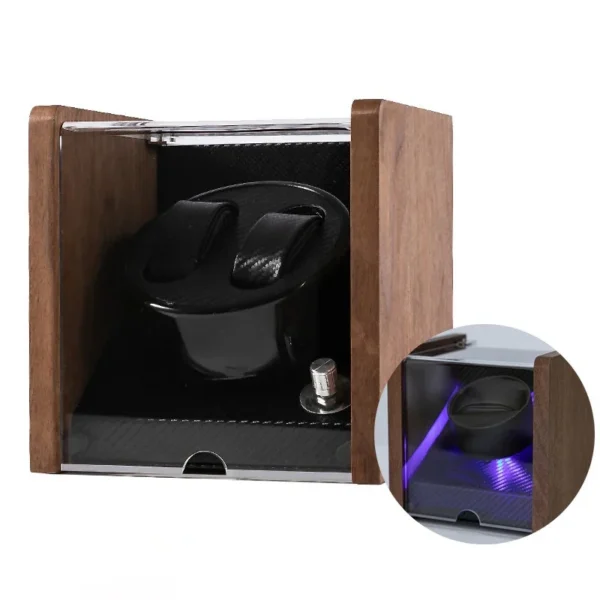 Double Wood Automatic Watch Winder Box - KNG-138