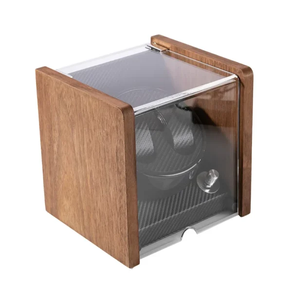 Double Wood Automatic Watch Winder Box - KNG-138 - Image 3
