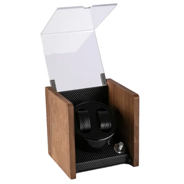 Double Wood Automatic Watch Winder Box - KNG-138 - Image 4