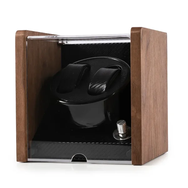 Double Wood Automatic Watch Winder Box - KNG-138 - Image 5