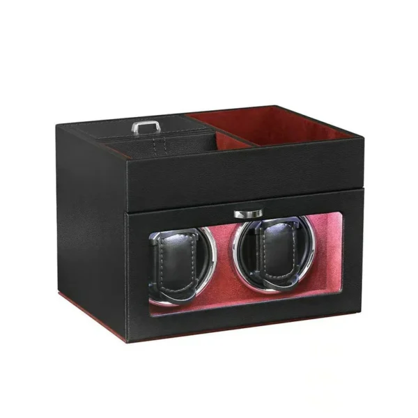 Double Leather Automatic Watch Winder Box - KNG-227 - Image 3