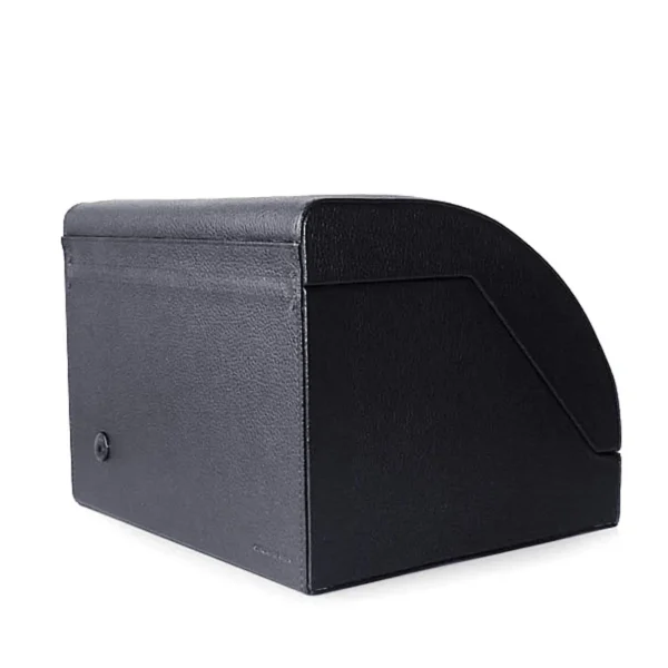 Double Leather Automatic Watch Winder with Storage Drawer - KNG-230 - Image 3